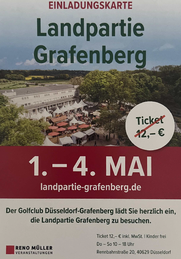 Landpartie Grafenberg 1. bis 4. Mai 2025