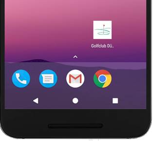 Icon auf dem Android-Smartphone
