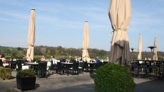 Terrasse im Golfclub Düsseldorf-Grafenberg